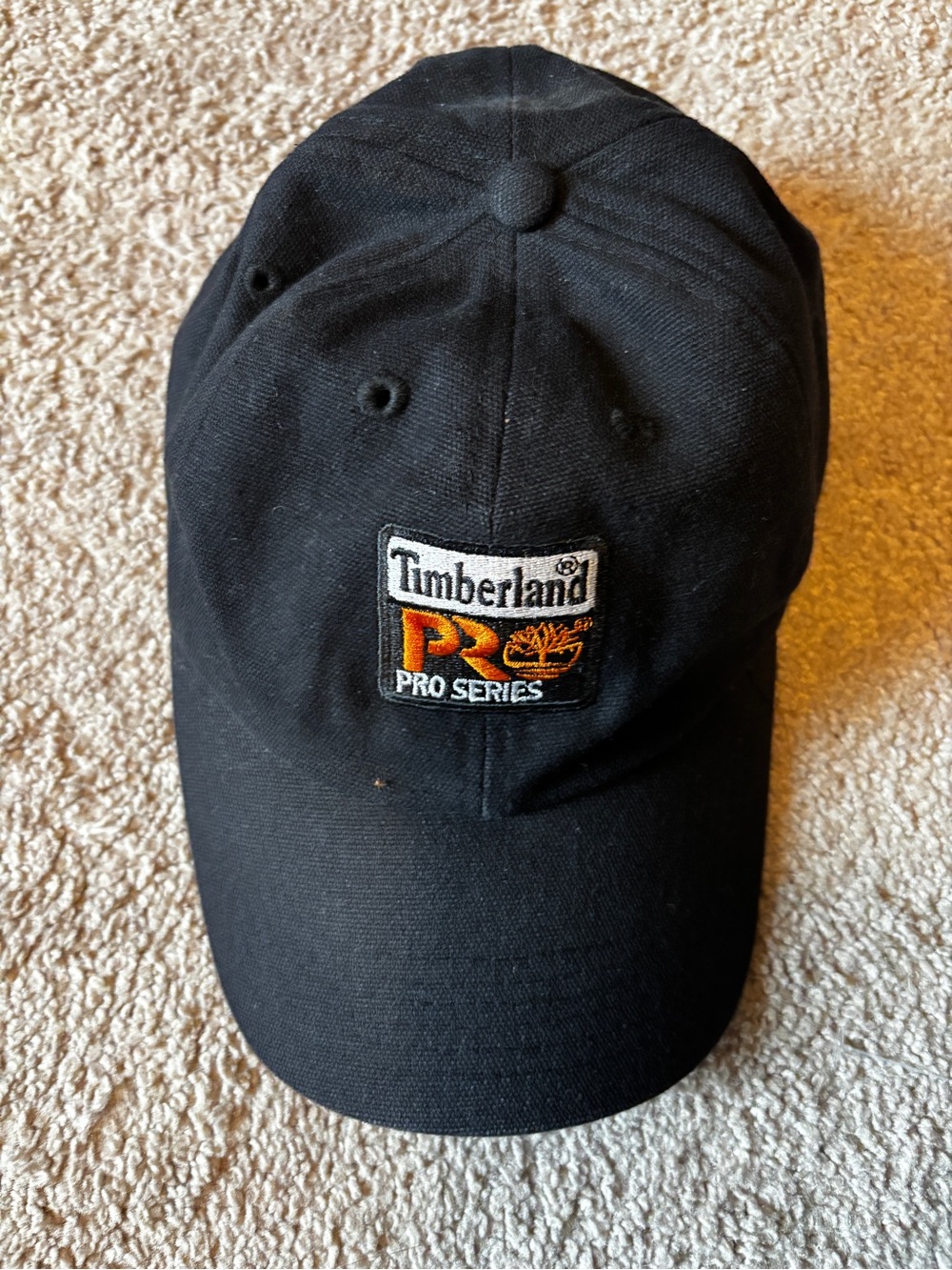 Timberland Black and Orange PRO Series Cap